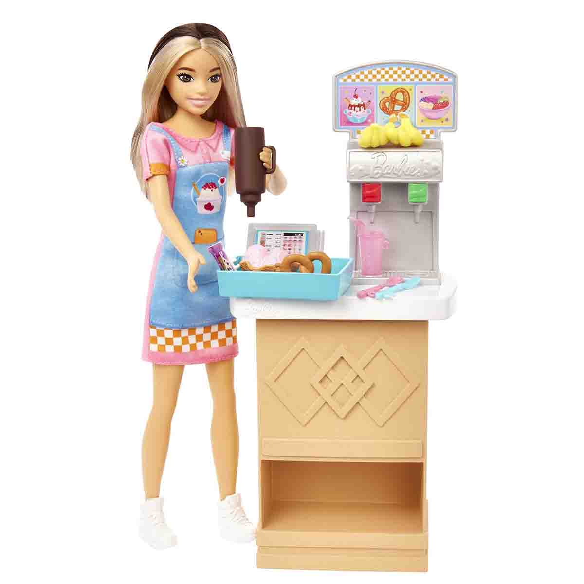 Barbie Skipper Doll &amp; Snack Bar