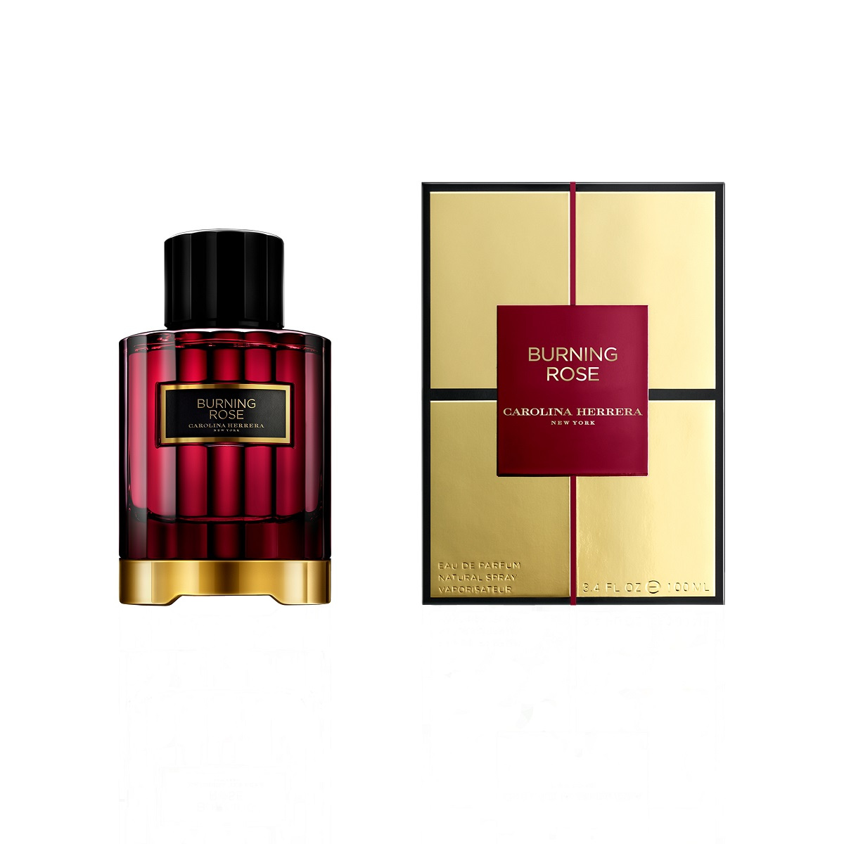 Carolina herrera perfume burning top rose