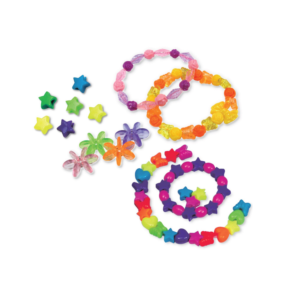 Coloured Beads Set