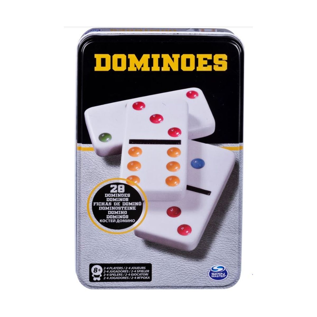 Domino Seis Colores en Lata - Felix Online