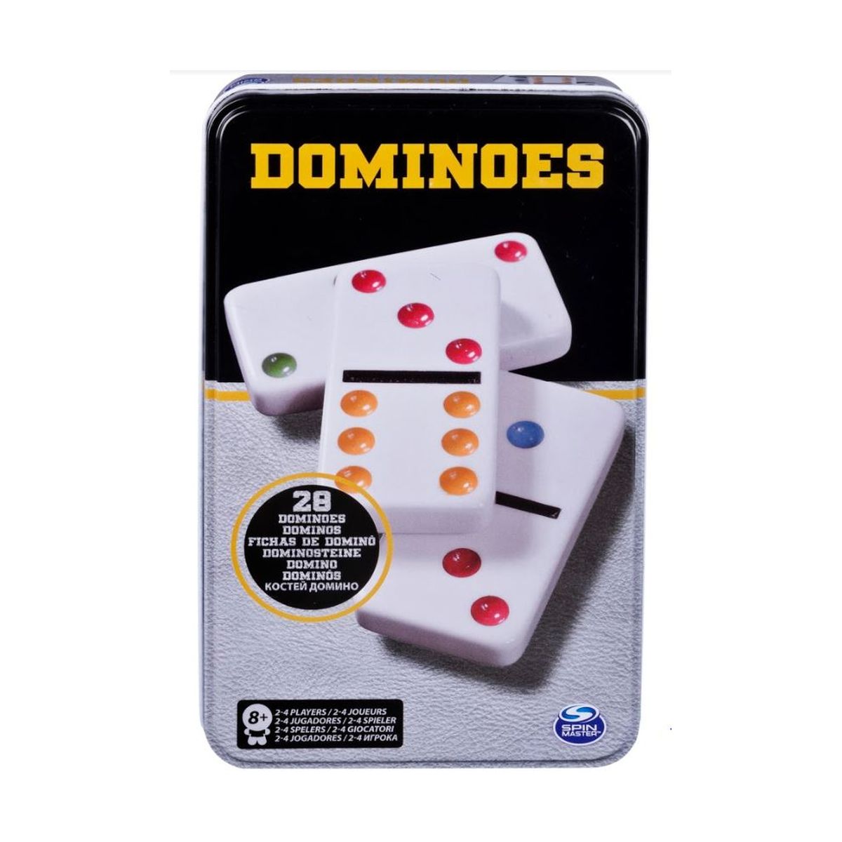 Domino Seis Colores en Lata