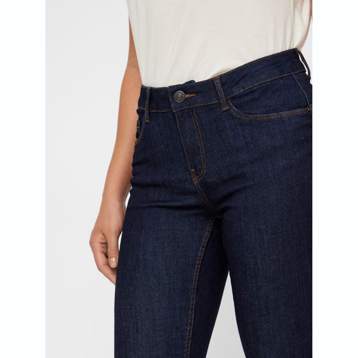 Pantalón Jeans Ajustado para Dama-10183948